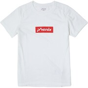 phenix Box Logo S/S PH922TS80 オフホワイト Sサイズ [アウトドア カットソー レディース]