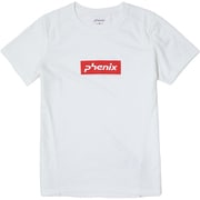 phenix Box Logo S/S PH922TS80 オフホワイト Mサイズ [アウトドア カットソー レディース]