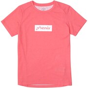 phenix Box Logo S/S PH922TS80 ピーチ Sサイズ [アウトドア カットソー レディース]