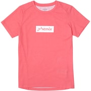 phenix Box Logo S/S PH922TS80 ピーチ Mサイズ [アウトドア カットソー レディース]