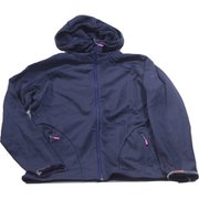SHADOW GRID FLEECE HOODIE PH862KT64 NV Mサイズ [アウトドア フリース レディース]