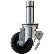 505SK-CHR100-BAR01 [ハンマー 505SKシリーズ自在SP付ゴムB車100mm]