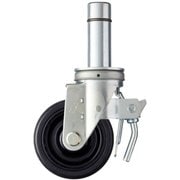 505SK-CHR125-BAR01 [ハンマー 505SKシリーズ自在SP付ゴムB車125mm]