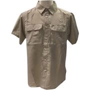 キャニオンソリッドショートスリーブシャツ Canyon Solid Short Sleeve Shirt OE7044 269 Saddle Sサイズ [アウトドア シャツ メンズ]