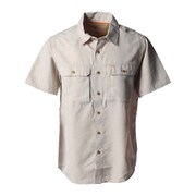 キャニオンソリッドショートスリーブシャツ Canyon Solid Short Sleeve Shirt OE7044 254 Sandstorm Sサイズ [アウトドア シャツ メンズ]