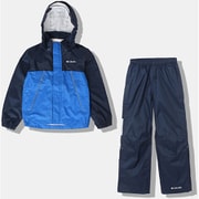 シンプソンサンクチュアリユースレインスーツ PY0072 （425）Columbia Navy XSサイズ [アウトドアウェア キッズ用]