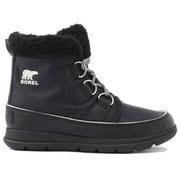 ソレルエクスプローラーカーニバル Sorel Explorer Carnival NL3040 010 Black Sea Salt US8(25cm) [防寒ブーツ レディース]