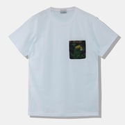 ポーラーパイオニアショートスリーブクルー PM1821 100 WHITE Mサイズ [アウトドア カットソー メンズ]