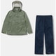 シンプソンサンクチュアリウィメンズレインスーツ PL0125 （316）Cypress Lサイズ [アウトドア レインウェア レディース]