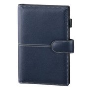 キーワード ベーシック(ホックベルト) システム手帳 聖書サイズ ネイビー WWB74K