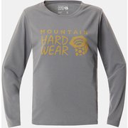 W ロゴロングスリーブ T OR8774 073 Manta Grey Sサイズ [アウトドア カットソー レディース]