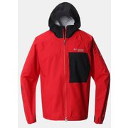 ログランナーウィンドジャケット AE0225 696 Red Spark Black XLサイズ [ランニング レインジャケット メンズ]