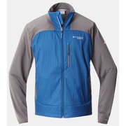 カルドラド3インシュレーテッドジャケット AE0222 448 Marine Blue City Grey Sサイズ [ランニングジャケット メンズ]