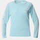 トリニティトレイル2ロングスリーブシャツ AR1342 474 Blue Oasis Lサイズ [アウトドア カットソー レディース]