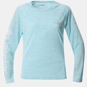 トリニティトレイル2ロングスリーブシャツ AR1342 474 Blue Oasis Lサイズ [アウトドア カットソー レディース]