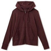 オールデイアクティブ パーカー ALL DAY ACTIVE PARKA DA58300 ボルドー(BD) Mサイズ [フィットネス スウェット・パーカー レディース]