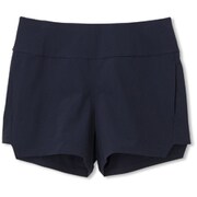 FLEX SHORT PANTS DB48351 （DN）ダークネイビー Mサイズ [トレーニングウェア ショートパンツ レディース]