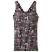 プリントバックノットタンク PRINT BACK KNOT TANK DC19307 ブラック(K) Ｌサイズ [フィットネス ヨガ カップ付きシャツ]