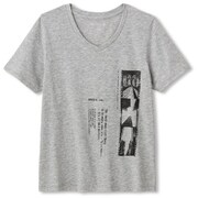 プリントティー PRINT TEE DC79312 ミックスグレー(Z) XLサイズ [スポーツウェア シャツ レディース]