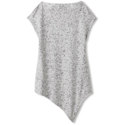 フロントノットフレンチトップ FRONT KNOT FRENCH TOP DS19318 (LL)ライトグレーMサイズ [スポーツウェア シャツ レディース]