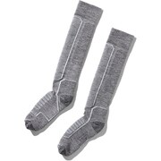スキー＋ ミディアム オーバーザカーフ M SKI+ MEDIUM OTC IS71901 グリッドストーンヘザー(GR) Sサイズ(25-26.5cm) [スキーソックス メンズ]