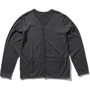 M OASIS CARDIGAN IT61971 （JE）ジェットヘザー Mサイズ [アウトドア カーディガン メンズ]