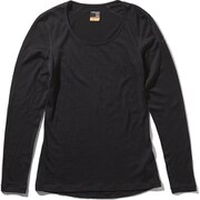 200 オアシス ロングスリーブ スクープ W 200 OASIS LS SCOOP IXW20193 ブラック(K) Mサイズ [アウトドア カットソー レディース]