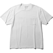 ファインドライ ショートスリーブポケットクルー SHORT SLEEVE POCKET CREW MX19301 (W)ホワイト Sサイズ [アウトドア カットソー メンズ]
