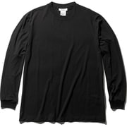 ファインドライ ロングスリーブクルー FINE DRY LONG SLEEVE CREW MX19302 (K)ブラック Sサイズ [アウトドア カットソー メンズ]
