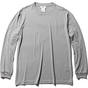 ファインドライ ロングスリーブクルー FINE DRY LONG SLEEVE CREW MX19302 (Z)ミックスグレー Lサイズ [アウトドア カットソー メンズ]