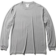 ファインドライ ロングスリーブクルー FINE DRY LONG SLEEVE CREW MX19302 (Z)ミックスグレー XLサイズ [アウトドア カットソー メンズ]