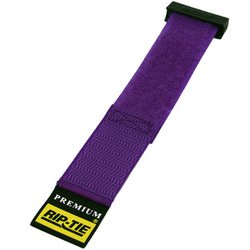 RIP-TIE 25.4mmX114.3mm リップロック ケーブルラップ 紫 10パック RLH-045-010-V