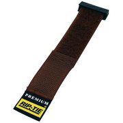 RIP-TIE 25.4mmX114.3mm リップロック ケーブルラップ 茶 100パック RLH-045-100-BN