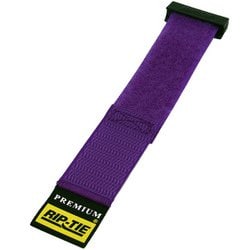 RIP-TIE 25.4mmX114.3mm リップロック ケーブルラップ 紫 100パック RLH-045-100-V