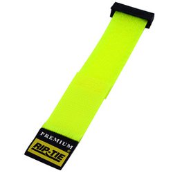 RIP-TIE 25.4mmX241.3mm リップロック ケーブルラップ ネオンイエロー 10パック RLH-095-010-NY