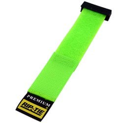 RIP-TIE 25.4mmX368.3mm リップロック ケーブルラップ ネオングリーン 10パック RLH-145-010-NG