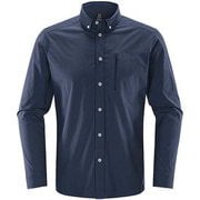 ブルーン ロングスリーブ シャツ BRUNN LS SHIRT MEN (3N5) TARN BLUE Lサイズ [アウトドア シャツ]