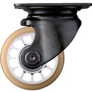 5401S-BAU75-BAR01 [ハンマー 低床式重荷重用 自在 ウレタンB車 75mm 68×68ピッチ]