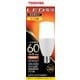 小形電球形LED電球 60W形相当 配光角300° E17口金 電球色 LDT7L-G-E17/S/60V1