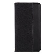 OWL-CVIP7S03-BKBK [iPhone SE（第2世代）/8/7/6s/6 4.7インチ用 キャンバス × レザーデザイン 手帳型ケース THE OWL-CVIP7S03]