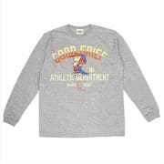 PEANUTS チャーリー・ブラウン ロンT GRY XL [キャラクターグッズ]