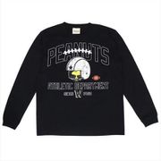 PEANUTS ウッドストック ロンT BK L [キャラクターグッズ]
