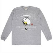 PEANUTS ウッドストック ロンT GRY M [キャラクターグッズ]