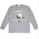 PEANUTS ウッドストック ロンT GRY XL [キャラクターグッズ]