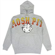PEANUTS チャーリーMOSHPITパーカー GRY L [キャラクターグッズ]