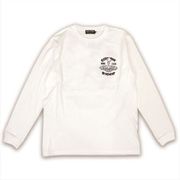 ハクション大魔王 バイク ロンT WHT L [キャラクターグッズ]