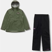 ピクシーサンクチュアリーウィメンズレインスーツ PL0137 （302）Mosstone Lサイズ [アウトドア レインウェア レディース]