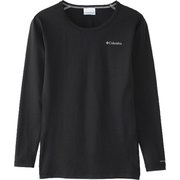 ヴァイアジェンタIIウィメンズロングスリーブトップ PL2761 （010）Black Sサイズ [アウトドア アンダーウェア レディース]