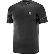アジャイル ショートスリーブ ティー AGILE SS TEE M L40209900 BLACK Mサイズ [ランニングシャツ メンズ]