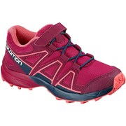 SPEEDCROSS BUNGEE K L40482300 CERISE./NAVY BLAZER/DUBARRY 17cm [アウトドアシューズ キッズ]
